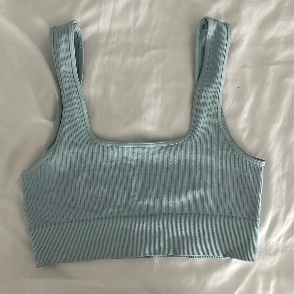 Tellys Blue crop top